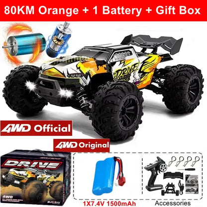 4WD radiostyrd bil i skala 1:16 med 4 kanaler