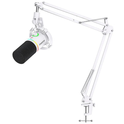 MAONO PD200X XLR/USB Dynamic Microphone for Gaming Recording Streaming Youtube Metal Mic with Software Tap-to-Mute Gain Knob