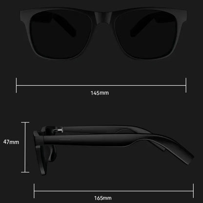 Lenovo AI Smart Glasses Bluetooth Call Music Touch Control Surround Sound Noise Canceling Photography For Study Outdoor Travel