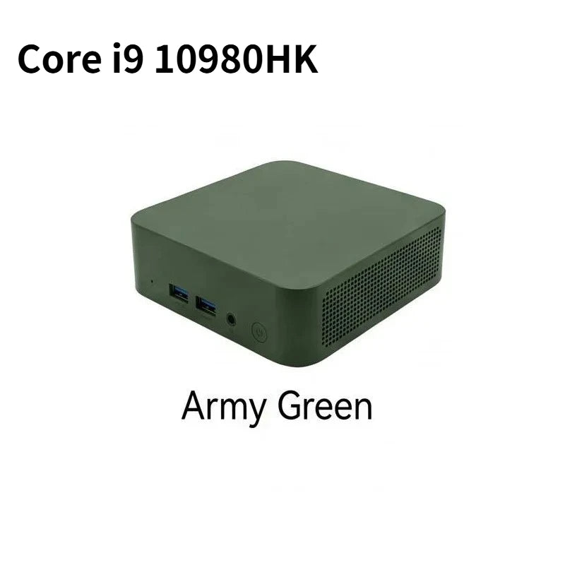 Intel Core i9 10980HK Ultra Compact Mini PC 16GB RAM 2TB M.2 SSD WiFi6 BT5.2 4K Display Gaming Office Workstation Pro