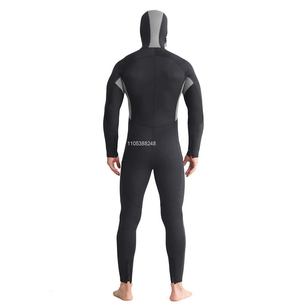 1,5mm Neopren Våtdräkt Herr – Helkropp, Långa Ärmar, Dykning & Surfing, M–XXXL