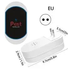 3W Ultrasonic Mosquito Repellent Lamp Rodent Repellent Household Rodent Trap Plug-In Mosquito Pest Exterminato Device