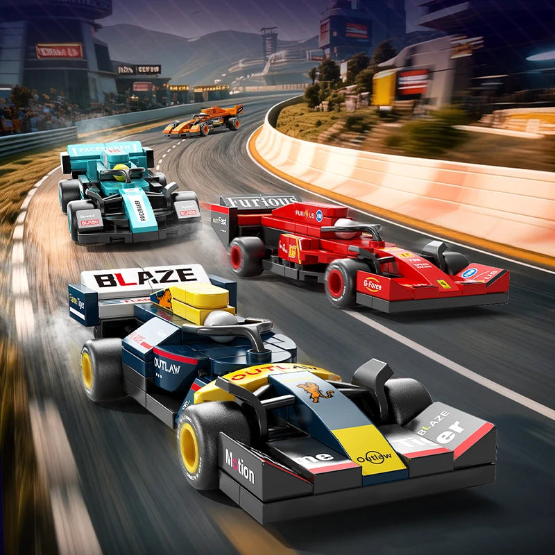 MOC Racerbil Byggklossar – LEGO-kompatibel ABS Rally Supersportbil 12 Modeller CE EN71 Jul Present 14+ år 2026