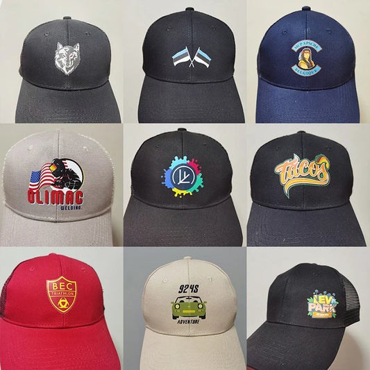 Professional Custom Logo Mesh Cap Sunscreen Sun Visor Cap Casual Sun Hat Designer Snapback Caps Printing Embroidery Baseball Cap