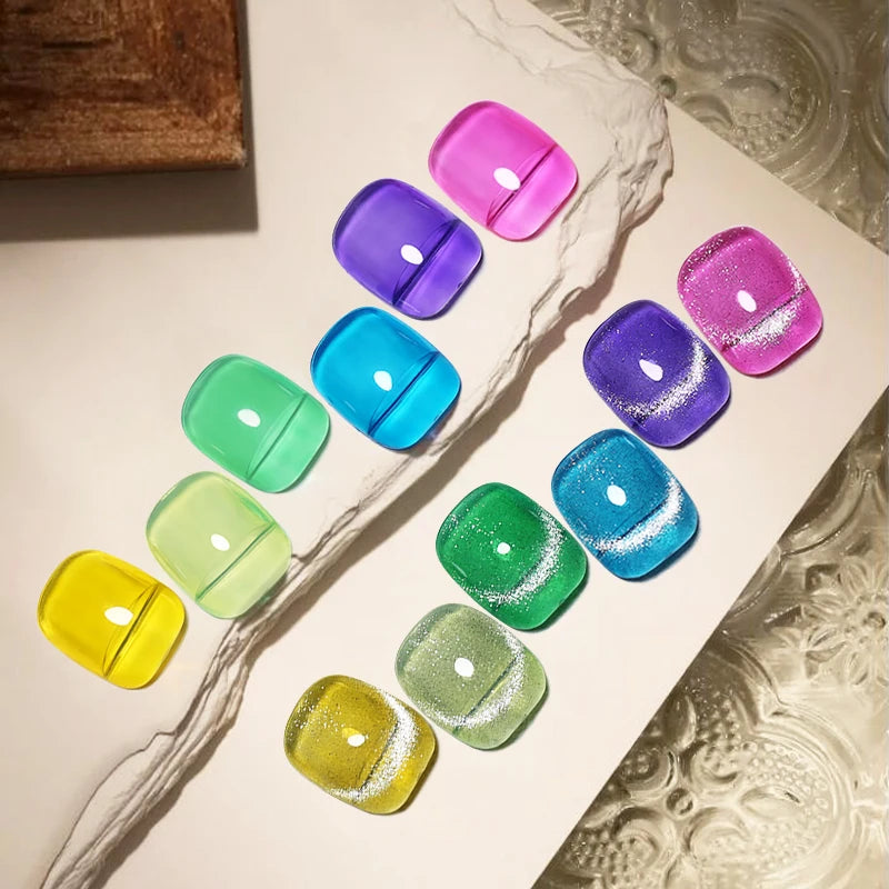 Clou Beaute Semi-transparent Jelly Color UV Gel Manicure Gel Nail Nail Supplies For Professionals Semi-permanent Varnish 15ml
