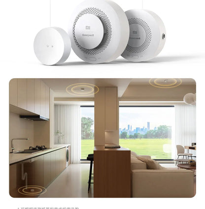Xiaomi Water Leak Sensor 2 Bluetooth 5.2 Water Immersion Detector Soaking Sound and Light Alarm Remote Control with Mi Home APP