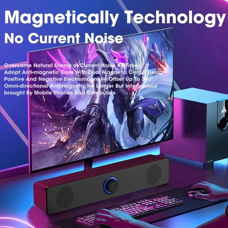 Wired Wireless Bluetooth Speaker Sound Box Bar Soundbar Computer PC TV Laptop Desktop Music Portable Caixa De Som Audio System