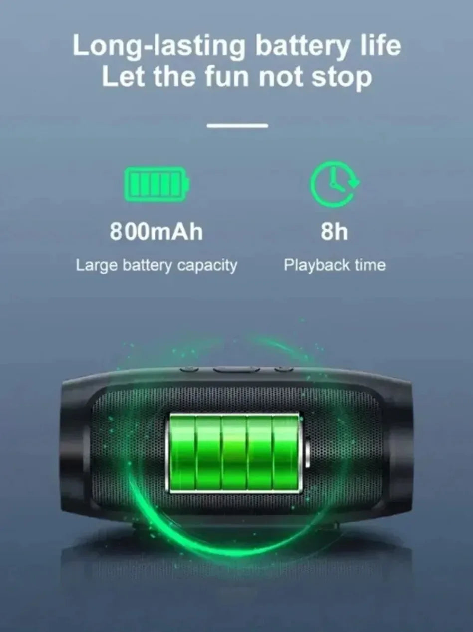 Lenovo Bluetooth 5.4 Portable Wireless Speakers TF USB FM Dual Speaker Stereo Playback Voice Broadcasting Subwoofer Speaker