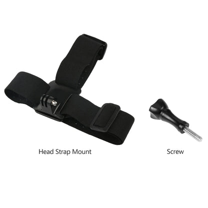 Action Camera Accessories Kit Head Strap Chest Strap Mount Adjustable Holder for GoPro Phone DJI Osmo SJCAM AKASO Insta360