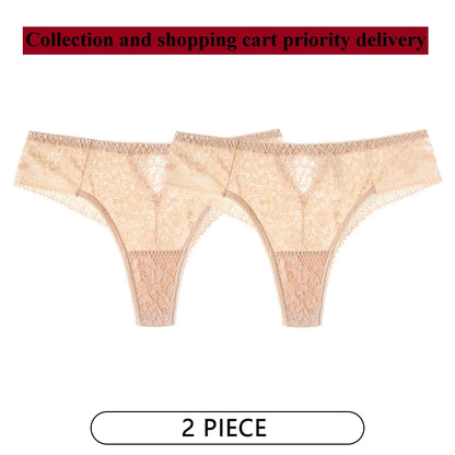 CINOON 2-pack Spetsstring – Låg midja