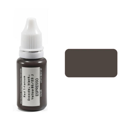 15ml Permanent Makeup Color Natural Eyebrow Dye Plant Tattoo Ink Microblading Pigments For Tattoos Eyebrow Lips Eyelash Set