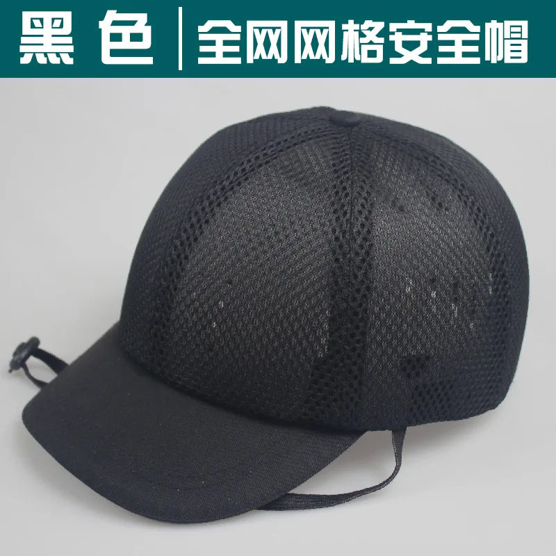 Bump Hat for Safety Baseball Cap Style Hard Hats for Adult Men Women Breathable Lightweight for Head Protection Short Brim