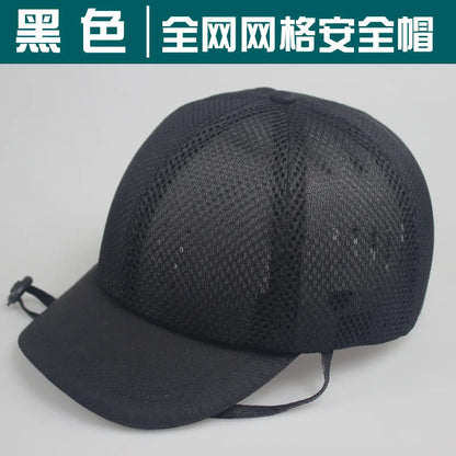 Bump Hat for Safety Baseball Cap Style Hard Hats for Adult Men Women Breathable Lightweight for Head Protection Short Brim