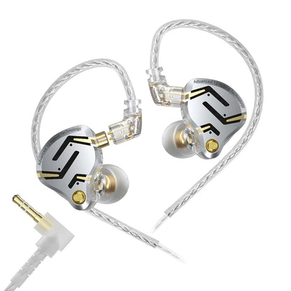 KZ ZS12 Pro 2 in-ear-hörlurar med hybridteknik och löstagbar kabel