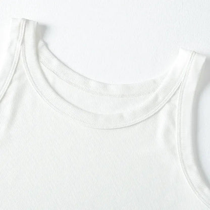 1/3 Pieces Four Seasons Thin Ladies Solid Color Joker Camisole Young Women Plus Size Comfortable and Sexy T-shirt Shirt Casual