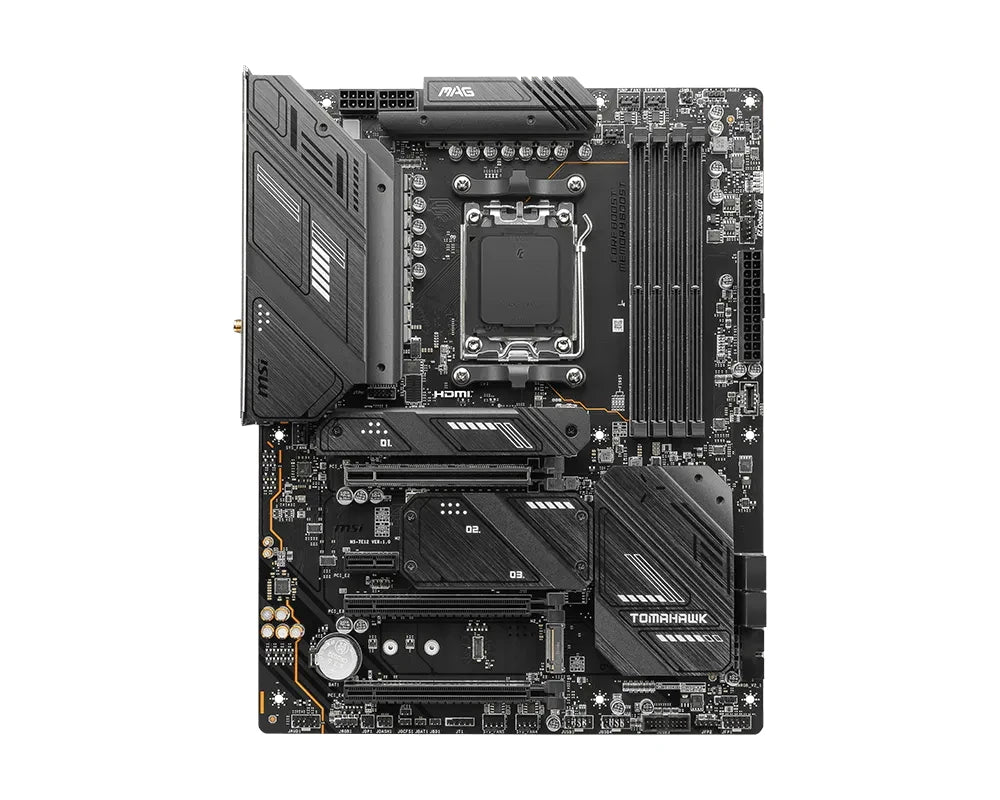 MSI MAG X670E TOMAHAWK WIFI Motherboard Socket AM5 AMD X670 4xDDR5 4xM.2 ATX support Ryzen 5 8600G 8300GE 7600X 8500G cpu