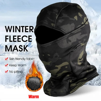 Vinter varm kamouflage balaclava för utomhusbruk