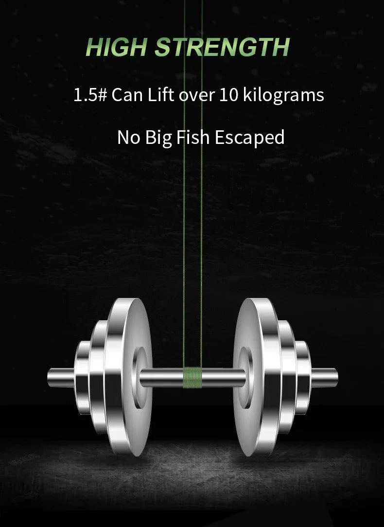 SOLOKING 300M PE Braided Fishing Line Super Strong Japanese Multifilament Sea Fishing Line 10LB-80LB Carp Line Trout Line