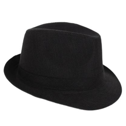 Spring&Autumn Men Fedoras  Top Jazz Plaid Hat Adult Bowler Hats Classic Version Chapeau Hats