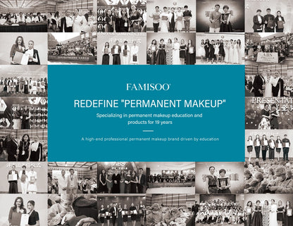 FAMISOO 5ML Permanent Makeup Pigment Tattoo Lips Tattoo Inks Eyebrows Eyeliners Pigments Microblading Pigment Tattoo Pigments