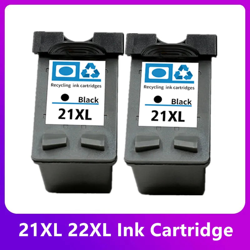 21 22 XL Kompatibel Bläckpatron Ersättning för HP