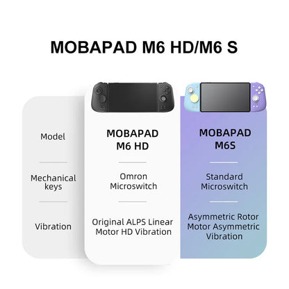 MOBAPAD M6 Controller For Nintendo Switch OLED Joypad with Hall Joystick HD Vibration Console for Switch NS OLED Gamepad