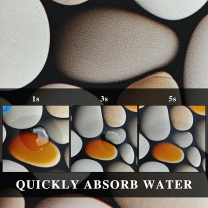 Bathroom Carpet Home Decoration Bath Absorbent Marbling Floor Mat Toilet Rug Doormat Non-slip Foot Mats Alfombra De Baño 양탄자