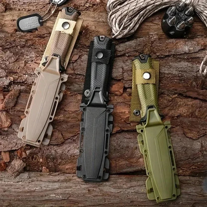 Fixed Blade Knife Outdoor Leisure Trekking Barbecue Hunting Fishing Portable EDC Holiday Gifts Essential Equipment Tool
