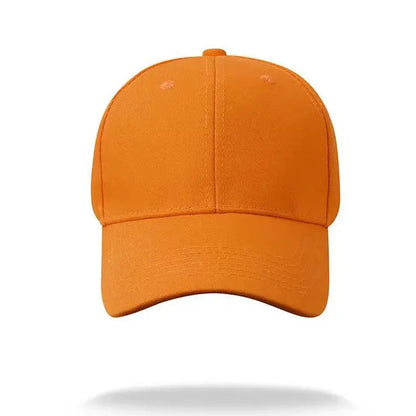 Customized LOGO Men's And Women's Adjustable Baseball Cap Printed Embroidery Peaked Cap Casual Solid Color Hip-Hop Hat