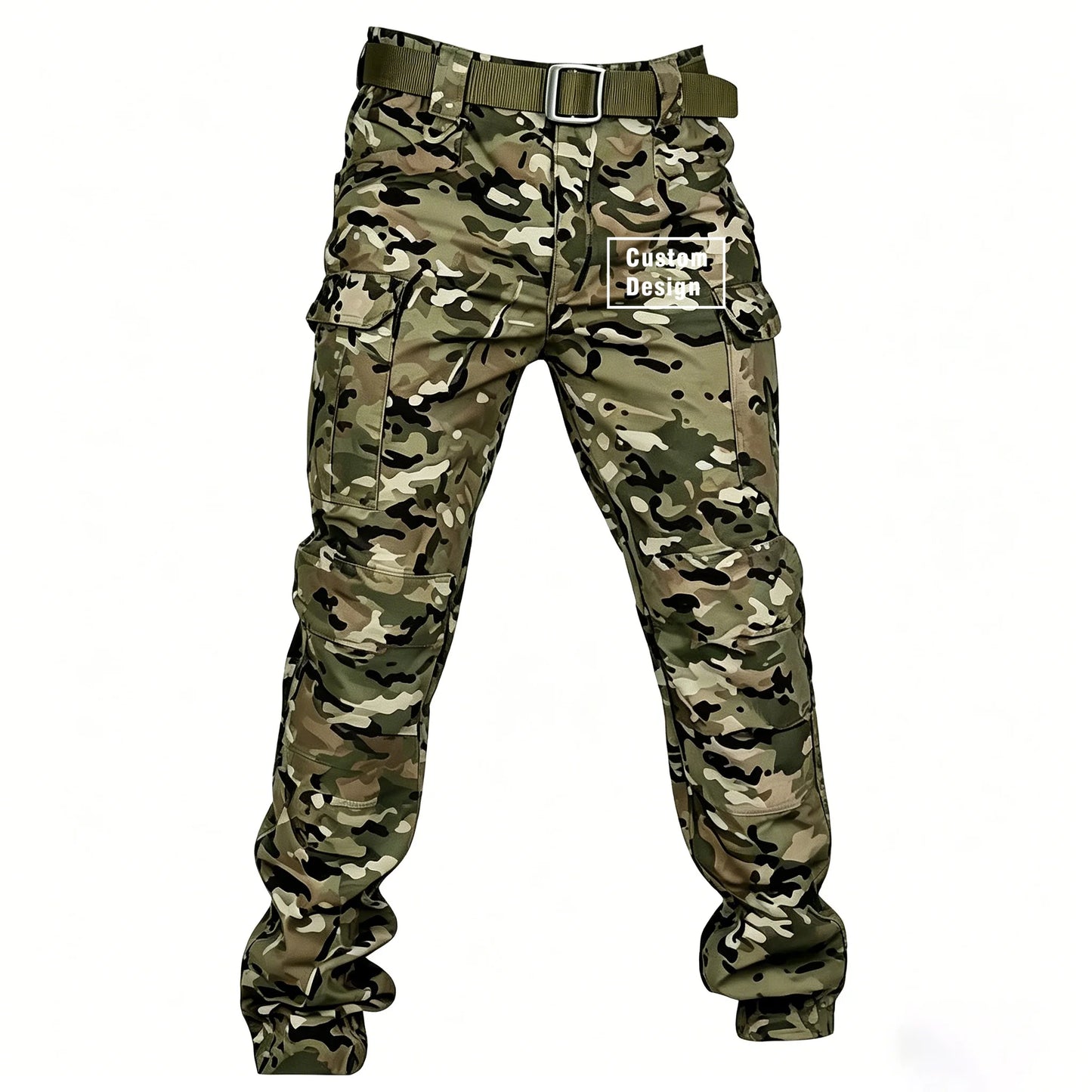 Herr Militär Softshell Set 2026 – Fleece Jacka + Byxor Outdoor, Grå/Svart/Khaki/Kamouflage S–4XL