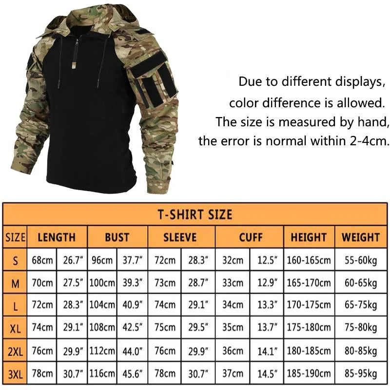 Tactical Suits Milita Uniform Hiking Hunting Pants Men Combat Shirts Training Durable Breathable Camo Wear-resistant Cargo Pant