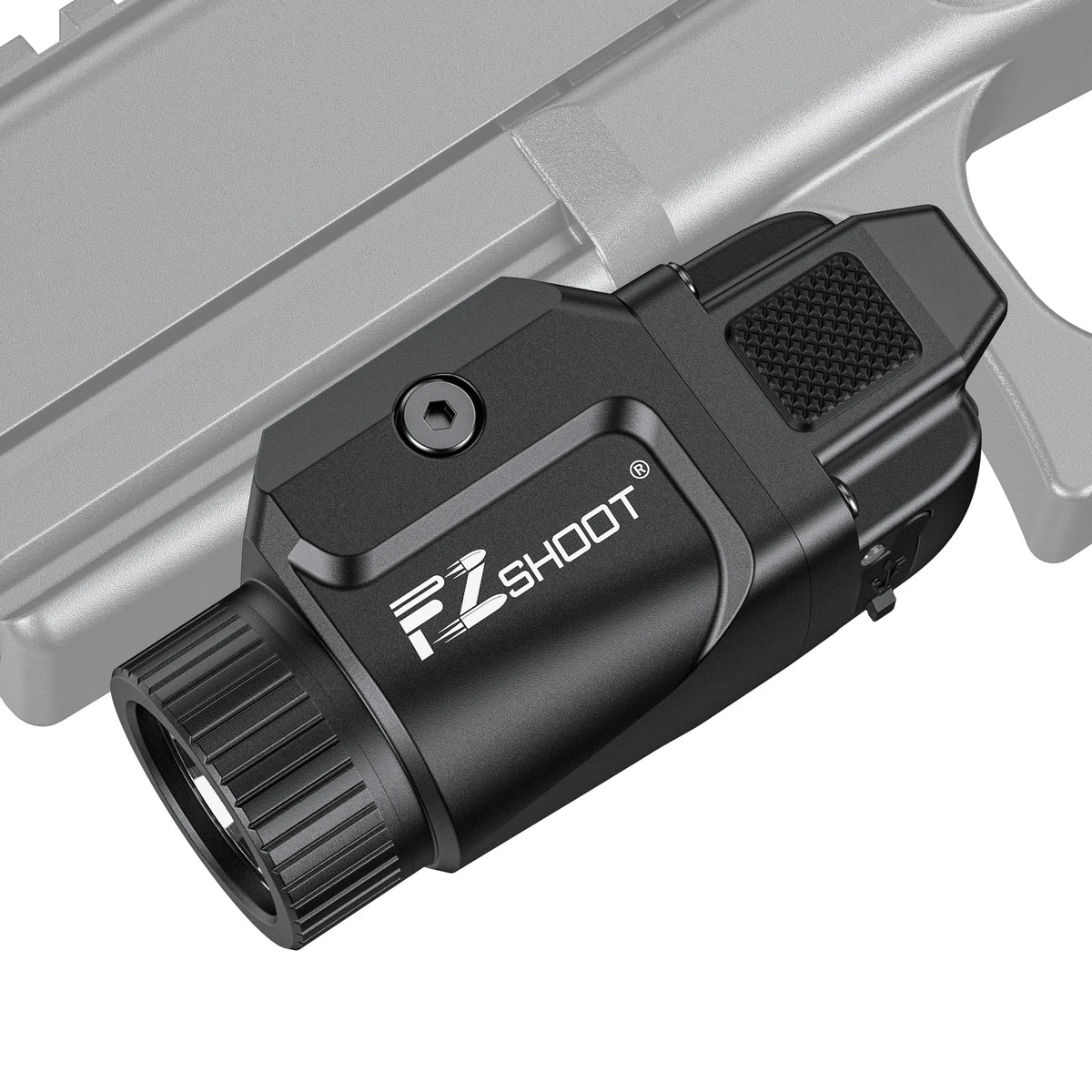 LED-ficklampa 500 lumen i svart aluminium