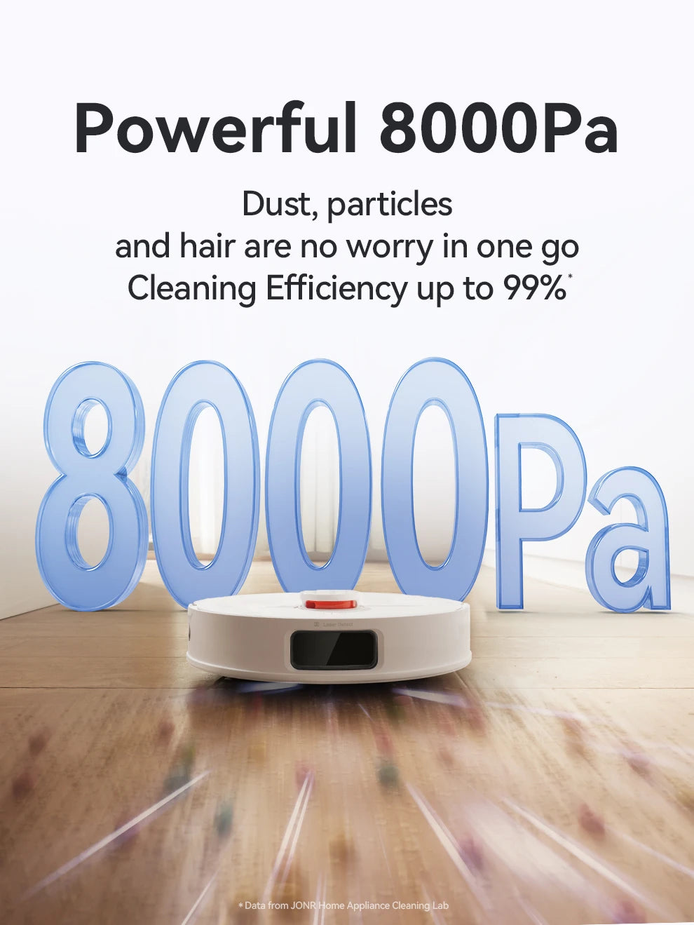 JONR Robotdammsugare P20 Pro Internationell Utgåva