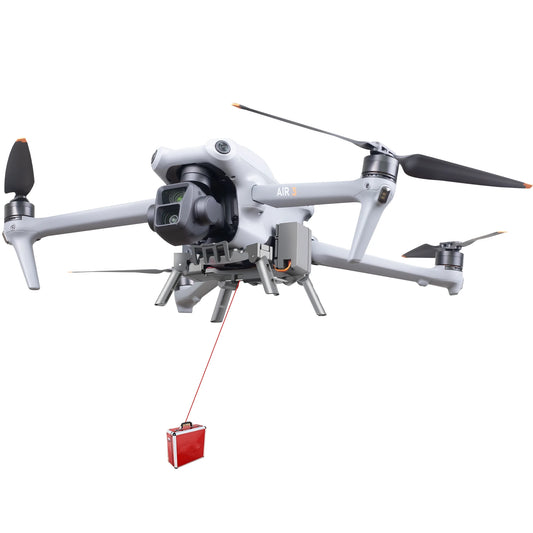 Airdrop-system för DJI Air 3S & Air 3 – 500g last, 200 kast, bröllop & frieri