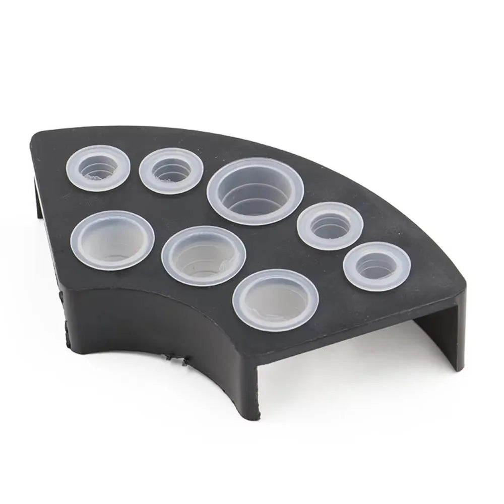 23/8/7Holes Tattoo Ink Cup Holder Stand Stainless Steel/Plastic Tattoo Tool Pigment Container Makeup Tattoo Accessories