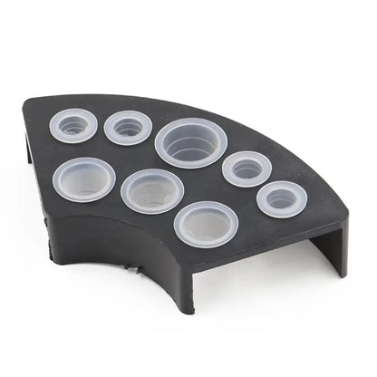 23/8/7Holes Tattoo Ink Cup Holder Stand Stainless Steel/Plastic Tattoo Tool Pigment Container Makeup Tattoo Accessories