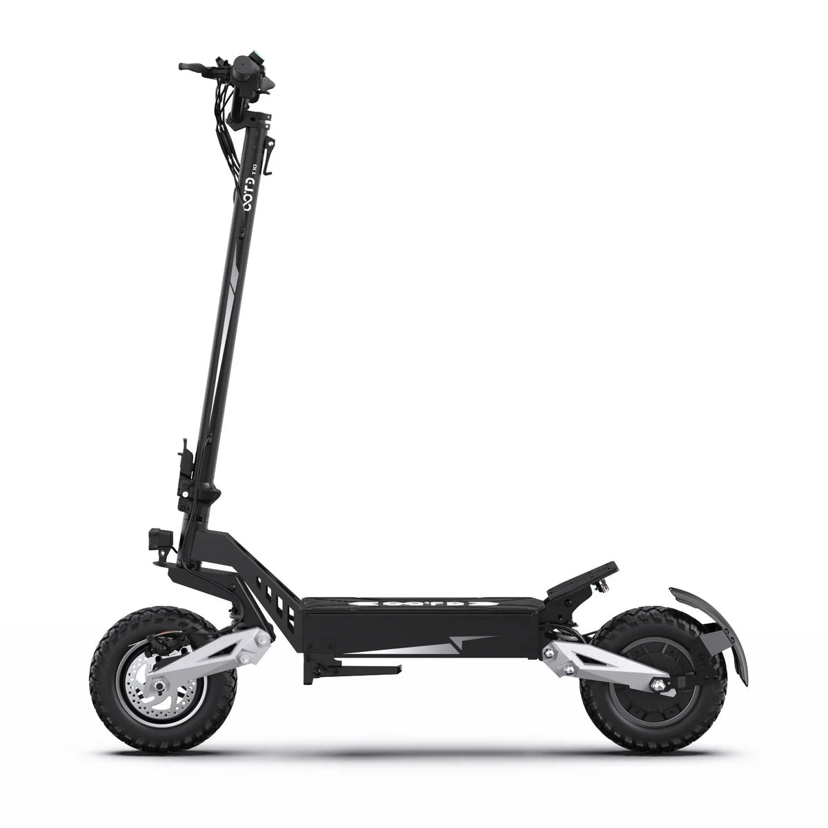 OOTD T10 hopfällbar elscooter med 11-tumsdäck och 48 V-batteri