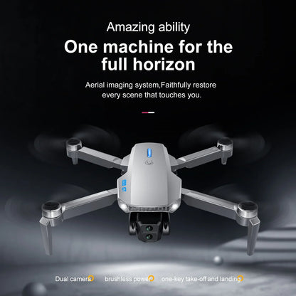 New E88 GT 4K Professional High-definition Drone Aerial Photography 12.5-inch Screen Remote Control Optical Flow Quadcopter Toys