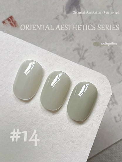 1-30pcs PSK Nude Pink Color Nail Art Ice Transparent Bare Color Nail Enamel 2026 New Net Red Popular White Gel Nail Polish