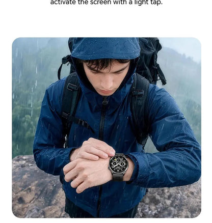 Honor Watch 6 New Smartwatch 1.46' AMOLED Battery Lasts up to 35 Days More than 120 Fitness and Health Modes 5ATM Waterproof, IP69 Protection, Bluetooth 5.4