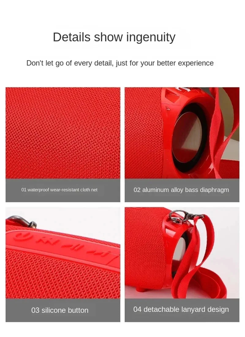 Subwoofer Bluetooth Speaker Portable Wireless Radio FM Computer PC TV 10W Powerful Woofer Bass Sound Box Music Big Caixa De Som
