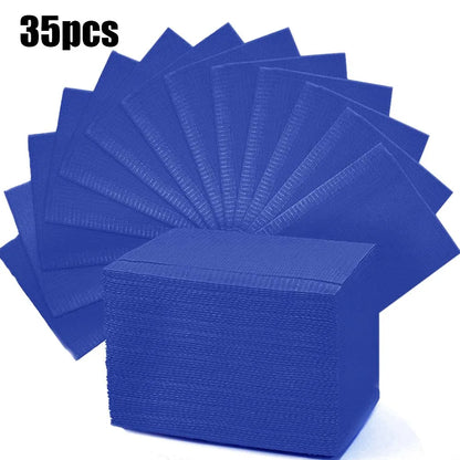 250/125/10pcs Tattoo Clean Pad Disposable Colorful Dental Bibs Tattoo Table Covers Cleaning Wipes Napkin Tattoo Accessories