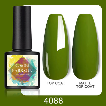 Parkson No Wipe Top Base Coat Nail Gel polish Design Enhancer Varnish Semi Permanent Soak Off UV LED Nail Art Tool