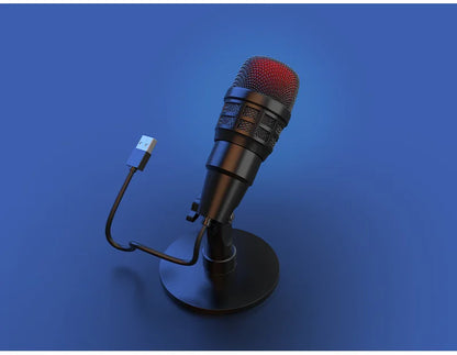 Basix USB-kondensatormikrofon för streaming och podd