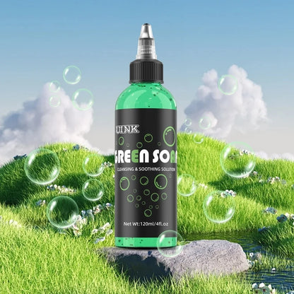 DQFART 120ml Blue Soap Green Soap Tattoo Cleaning Products Safe Can Be Used For The Human Body Professional Tattoo Artists Body Art Creative Designs Supplies Accessories