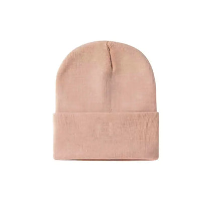 Anpassningsbar Stickad Mössa Brodyr Tryck – 25 Färger Akryl Unisex Vinter Volymrabatt 1–30+ Mössor Med/Utan Logotyp Profilkläder