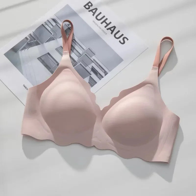 BH Women Bralette No Steel Ring Adjustable Strap Beauty Back Bra Upper Support Pure Desire Comfort Sling Ladies Underwear