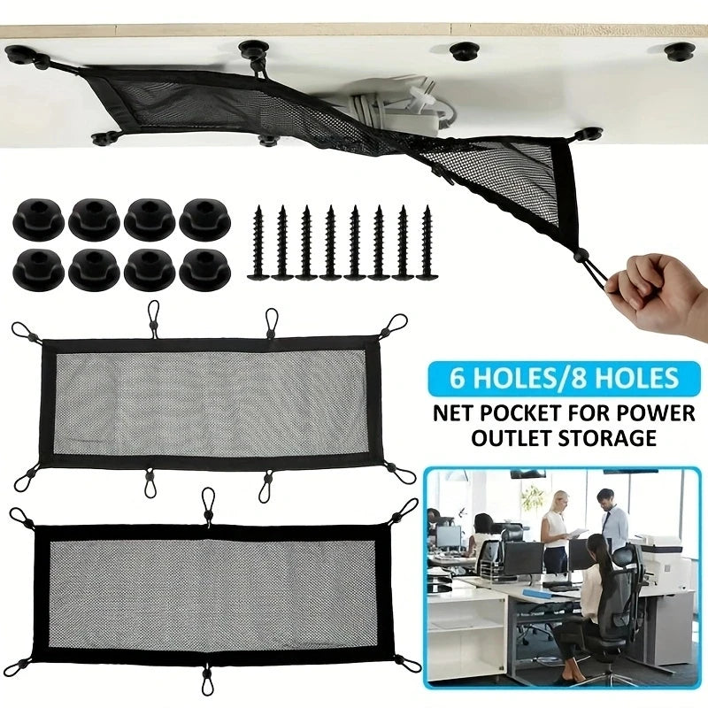 Kabelhanteringsnät för Under Skrivbord