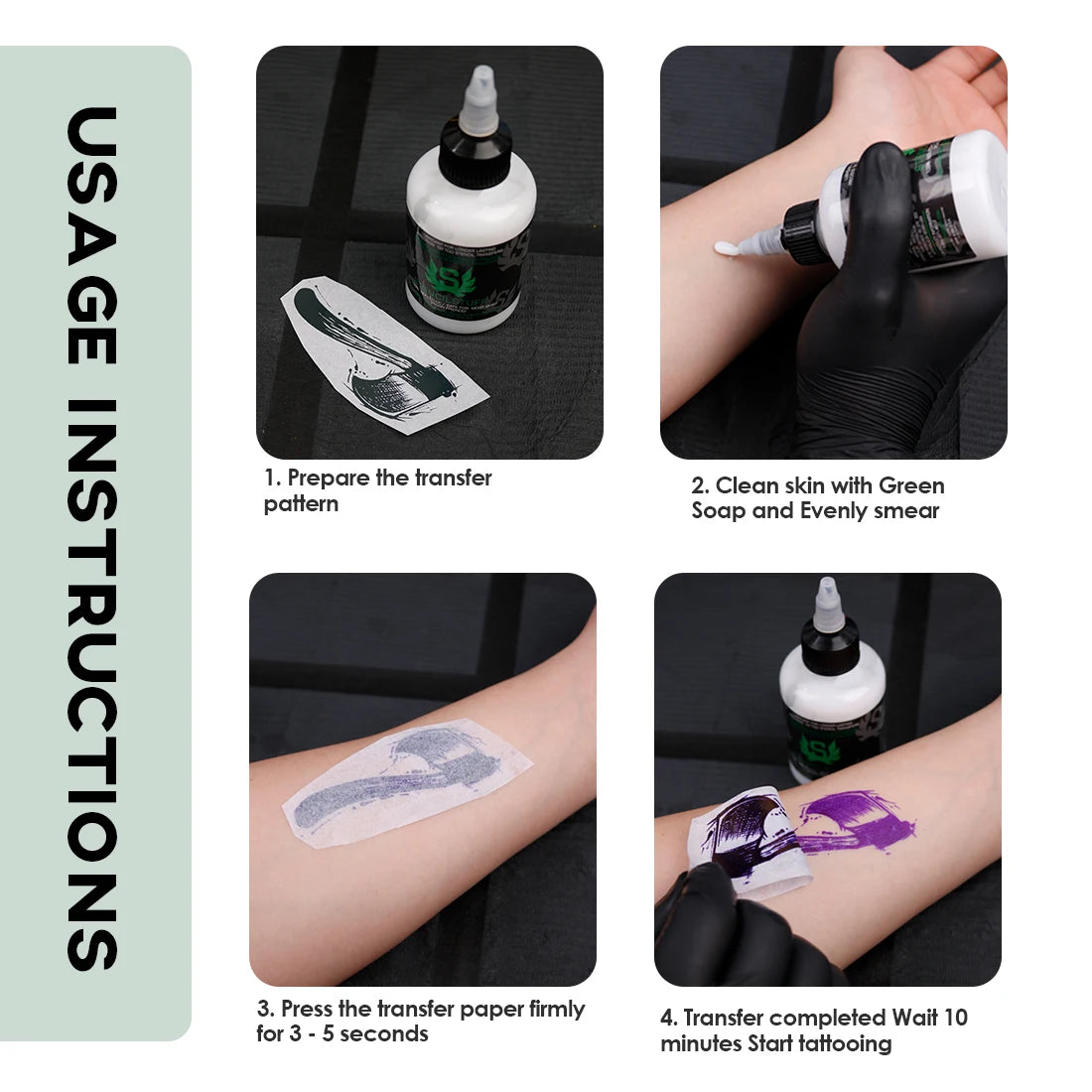 KVM 125/250ML Stencil Stuff Tattoo Stencil Transfer Gel Thermal Copier Stencil Application Solution Magic Gel Tattoo Accessories