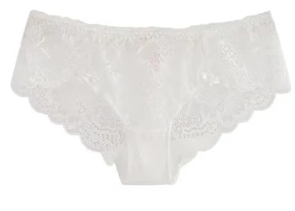 Dam Viktoriansk Spets Lingerie Set – Push-up Halvkupa Trådlös BH & Trosor Samlande, 4 Färger S–4XL